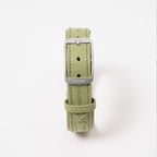 PUPPO-PETSTAR Leather collar-Sage green