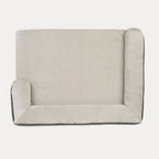 PUPPO-ROCCO ORTHOPEDIC BED-CLOUD & CHARCOAL GREY