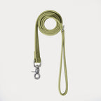 PUPPO-PETSTAR Leather leash-Sage green