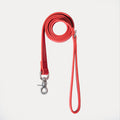PUPPO-PETSTAR Leather leash-Ruby red